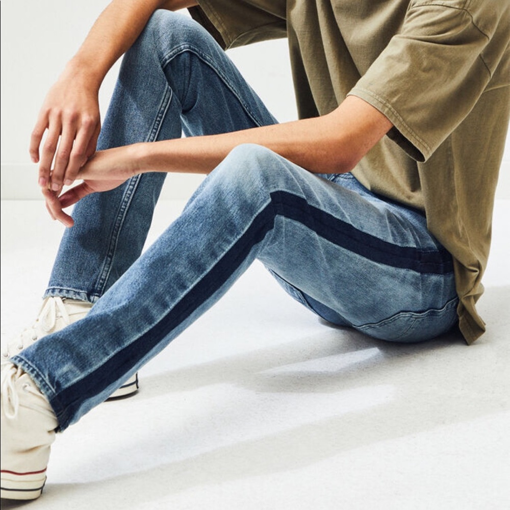 PacSun Side Stripe Skinny Jeans